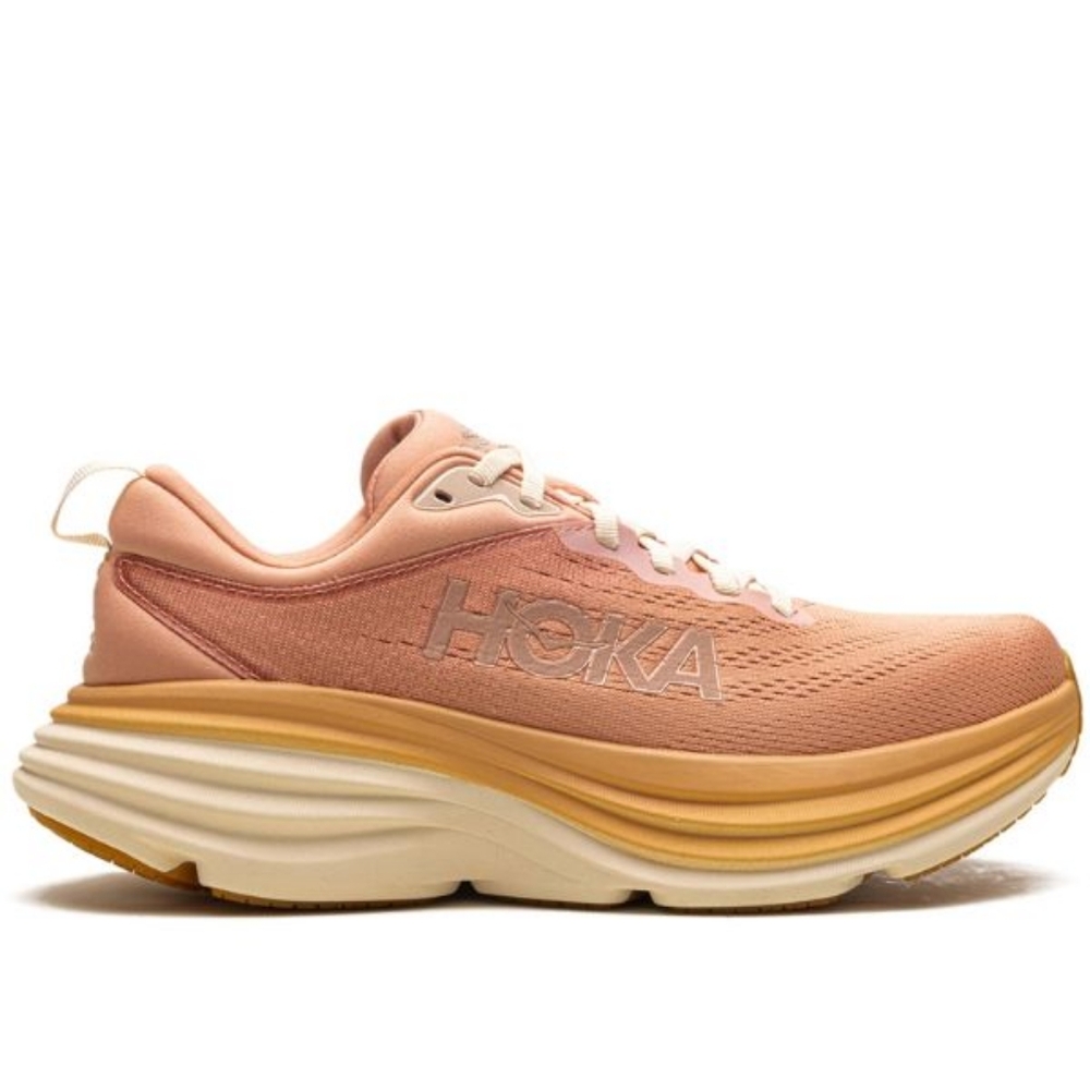 Hoka Bondi 8 Sandstone Cream